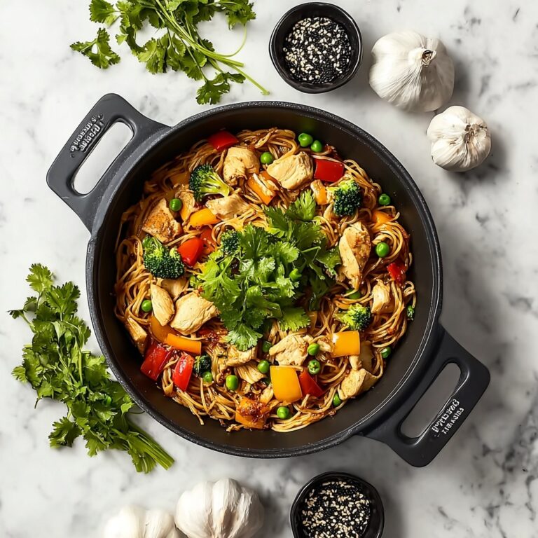 Homemade Chicken Lo Mein Recipe