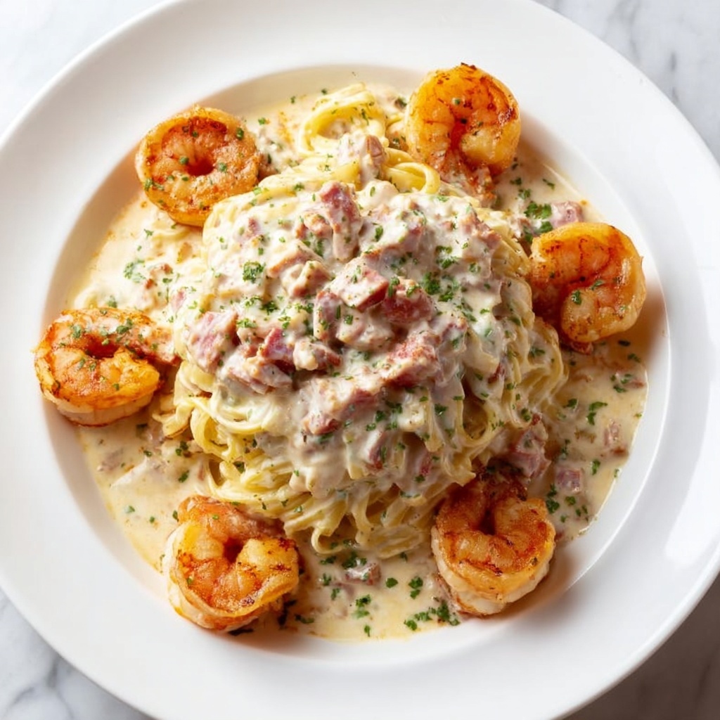 Copycat Cheesecake Factory Shrimp Scampi Recipe - Recipe Image