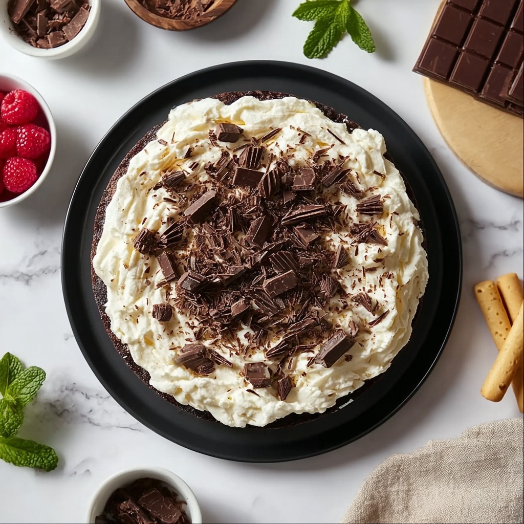 No-Bake Chocolate Eclair Cake Recipe - Recipe Image