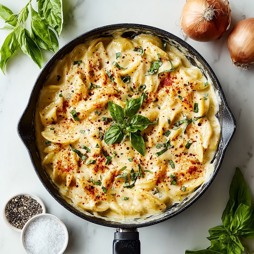 One Pan Creamy Tomato Pasta Recipe - Recipe Image