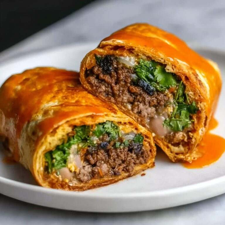 Korean Shredded Beef Burritos Recipe