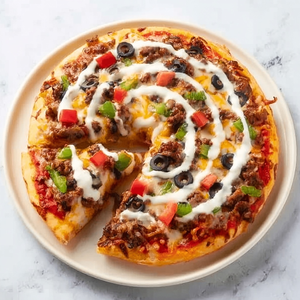 Godfather’s Taco Pizza Recipe - Recipe Image