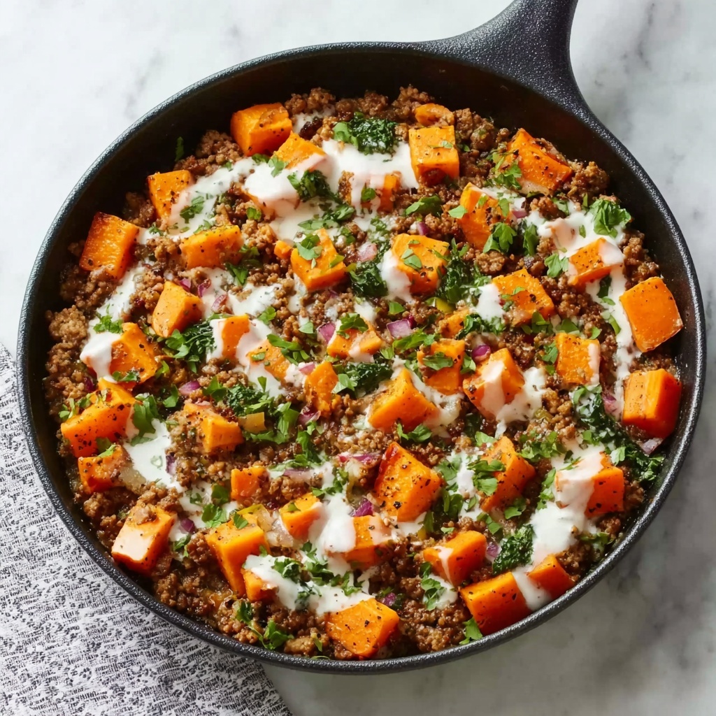 Ground Turkey Sweet Potato Skillet Recipe - Recipe Image