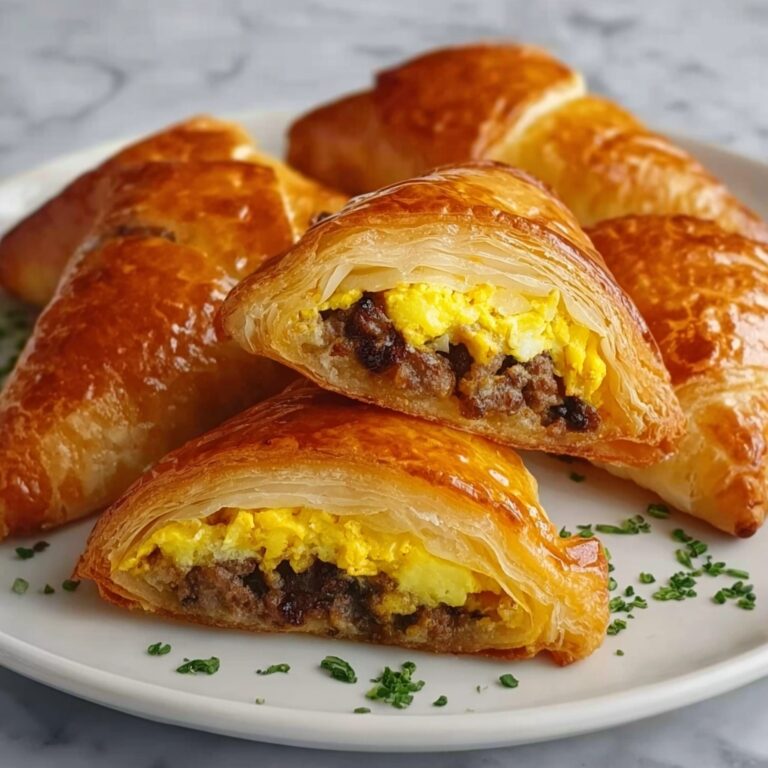 Sausage, Egg & Cheese Crescent Rolls Recipe