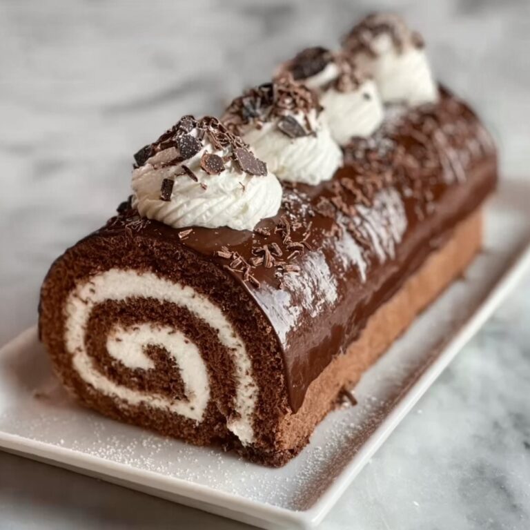 Classic Yule Log Cake Recipe