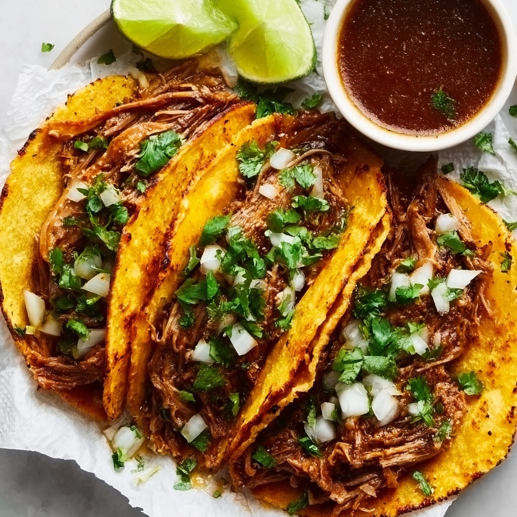 Birria Tacos with Homemade Consommé Recipe - Recipe Image