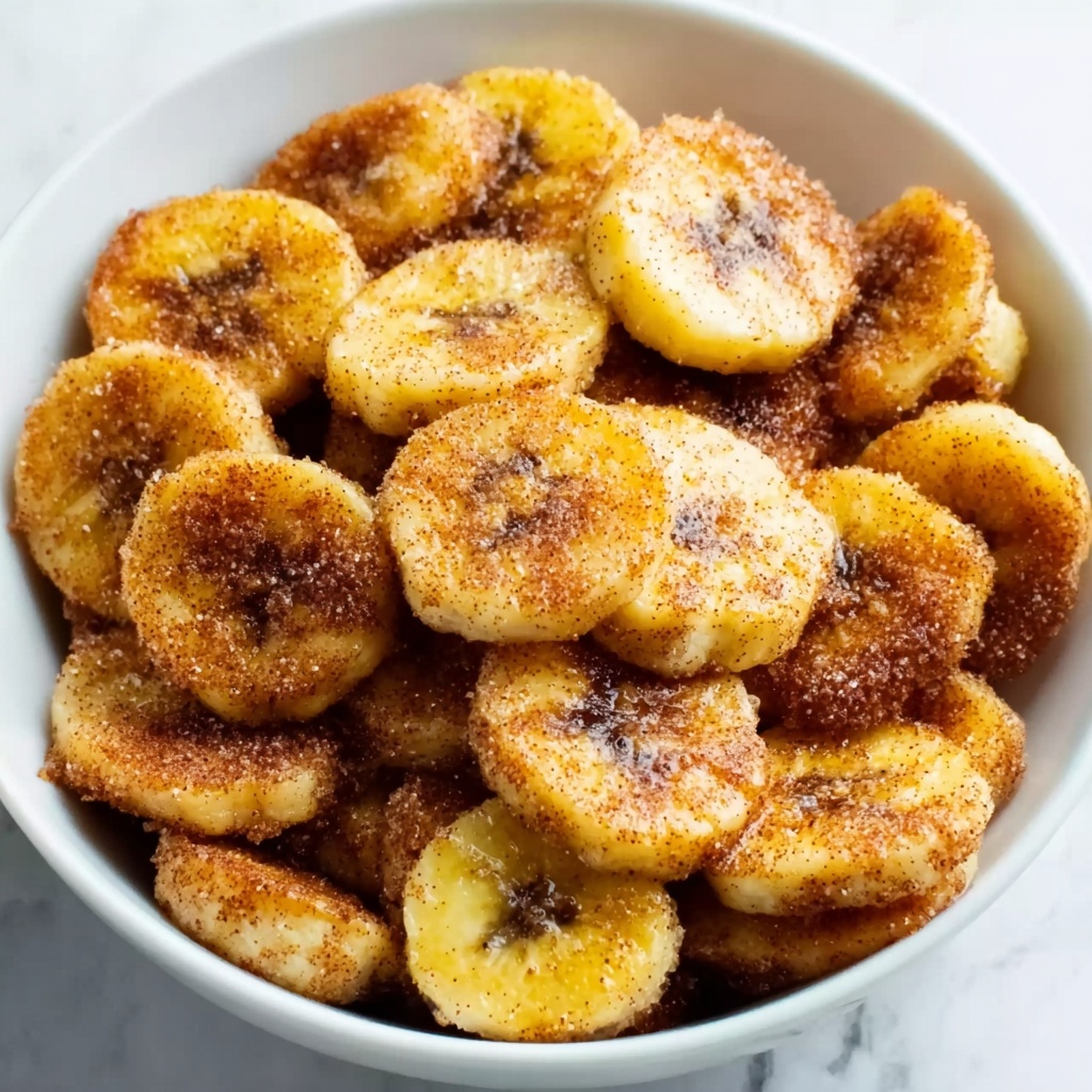 Cinnamon-Sugar Air Fryer Banana Chips Recipe - Recipe Image