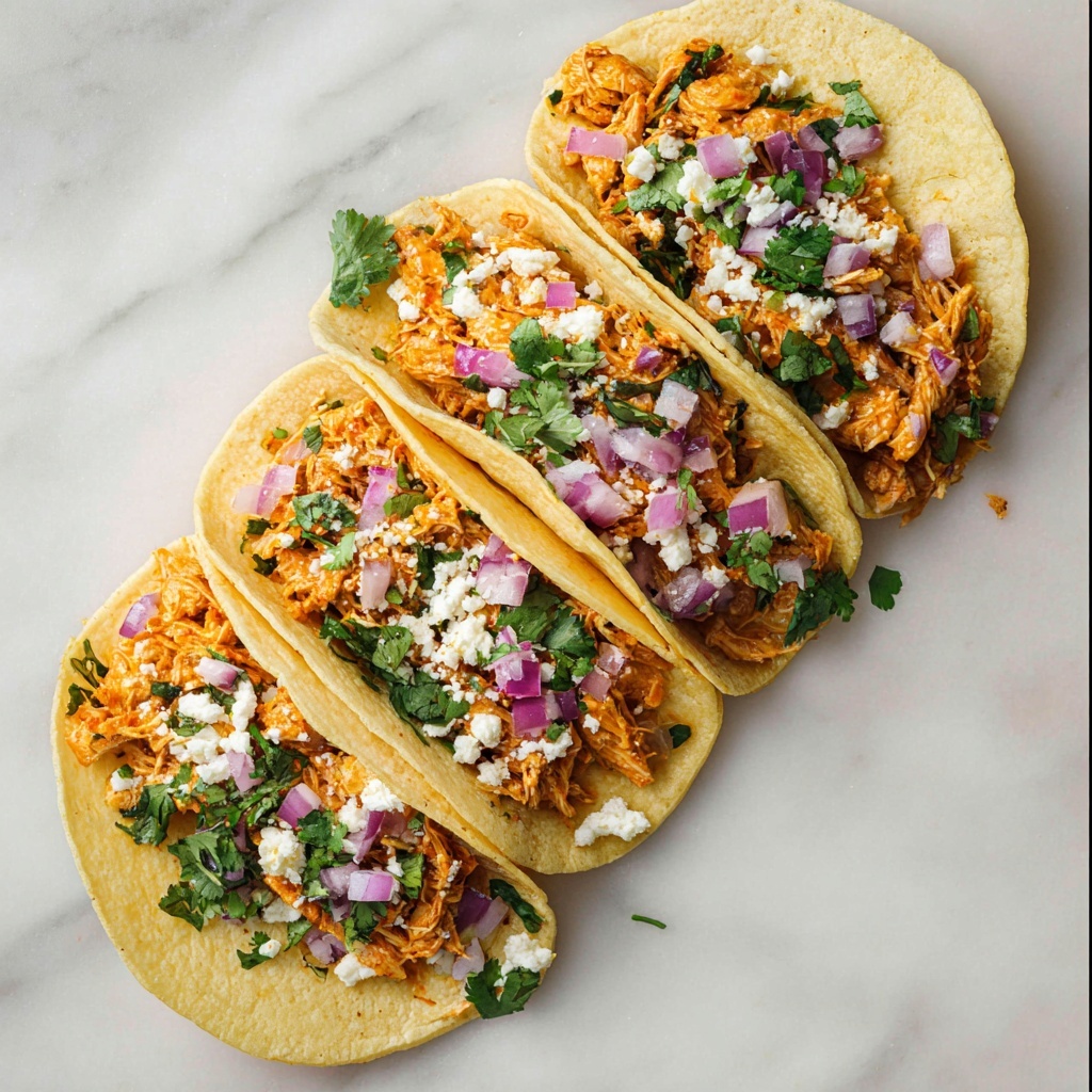 Leftover Turkey Tacos with Adobo and Salsa Recipe - Recipe Image