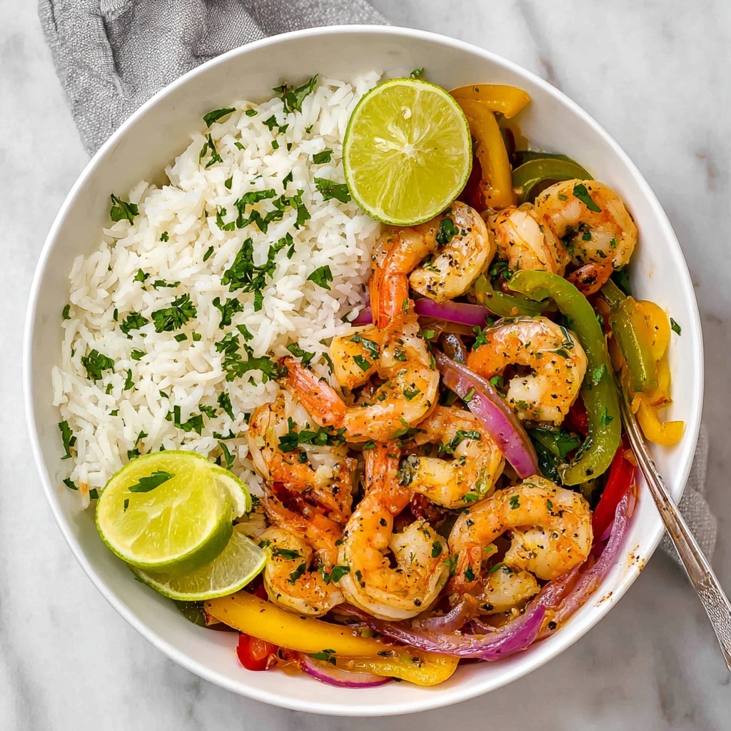 Sheet Pan Shrimp Fajitas Recipe - Recipe Image