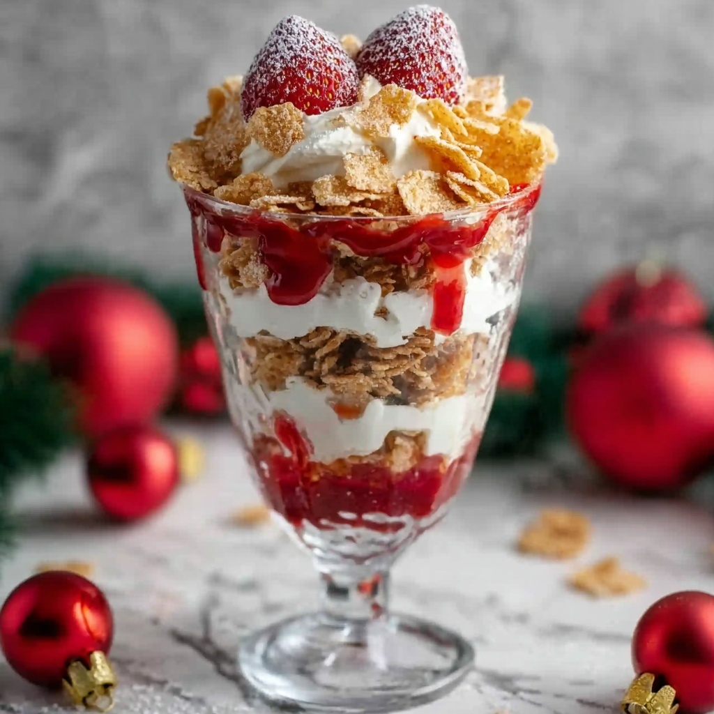 No-Bake Christmas Lasagna Trifle Recipe - Recipe Image