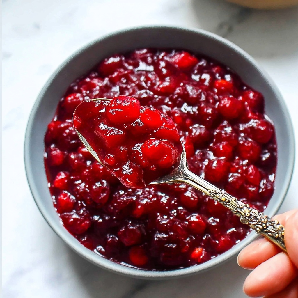 Cranberry Sauce Recipe - Recipe Image