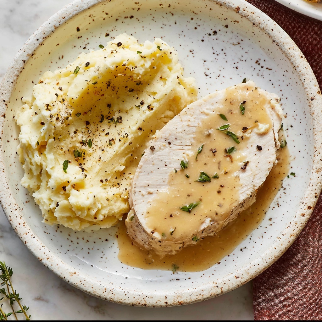 Instant Pot Turkey Breast with Herb Butter Recipe - Recipe Image
