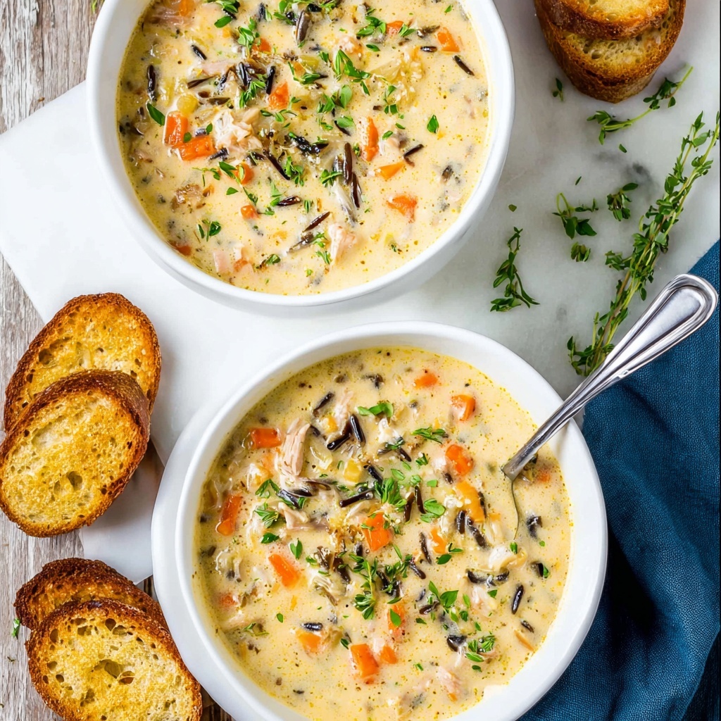 Turkey Wild Rice Soup Recipe - Recipe Image