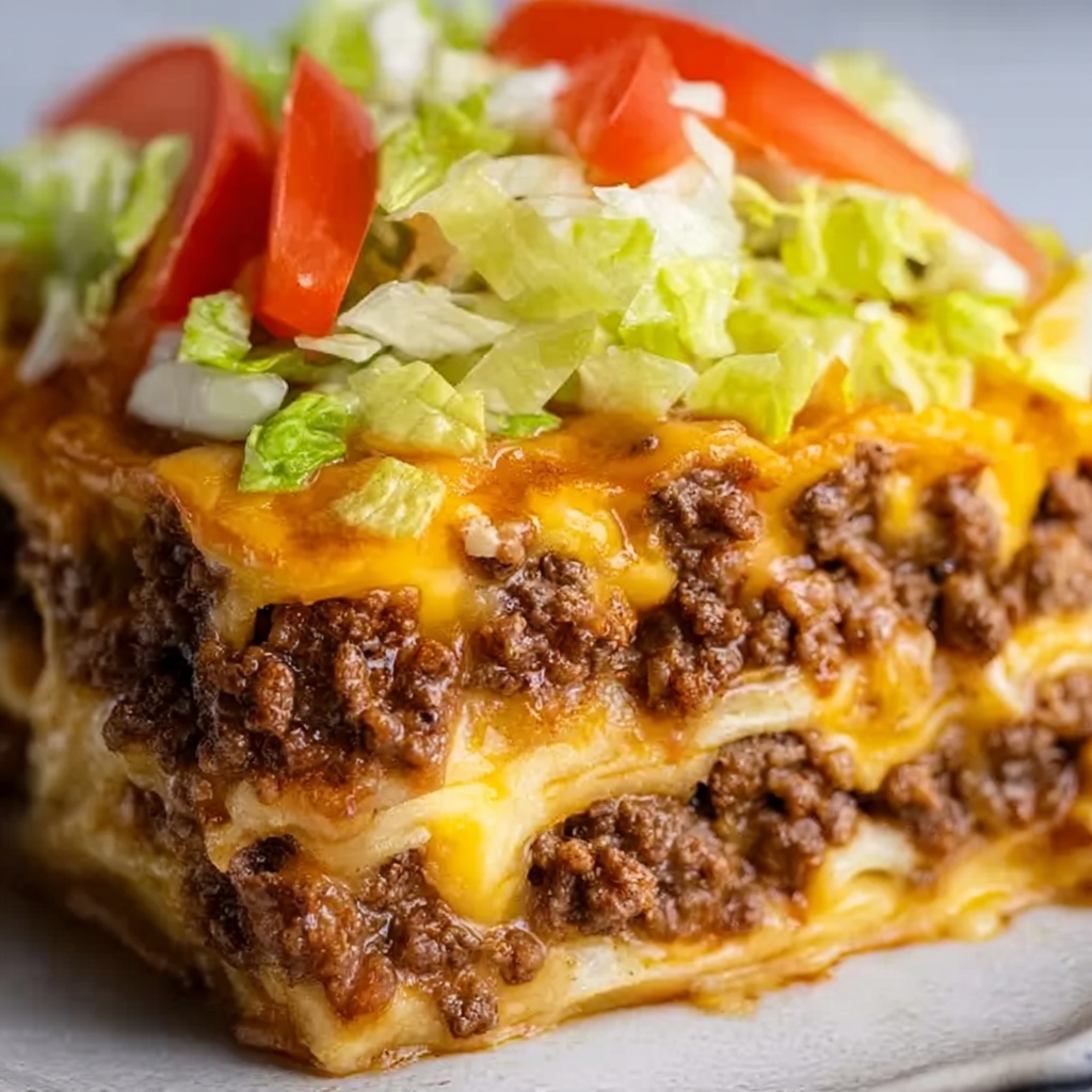 Big Mac Casserole Recipe - Recipe Image