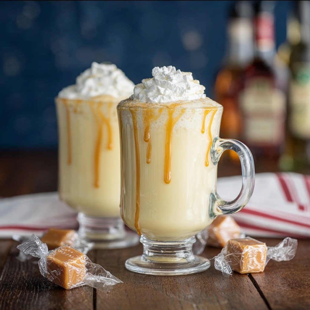 Salted Caramel Eggnog Recipe - Recipe Image