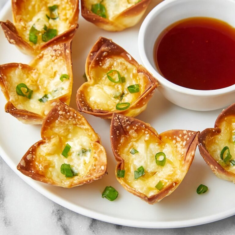 Baked Crab Rangoon Cups Recipe