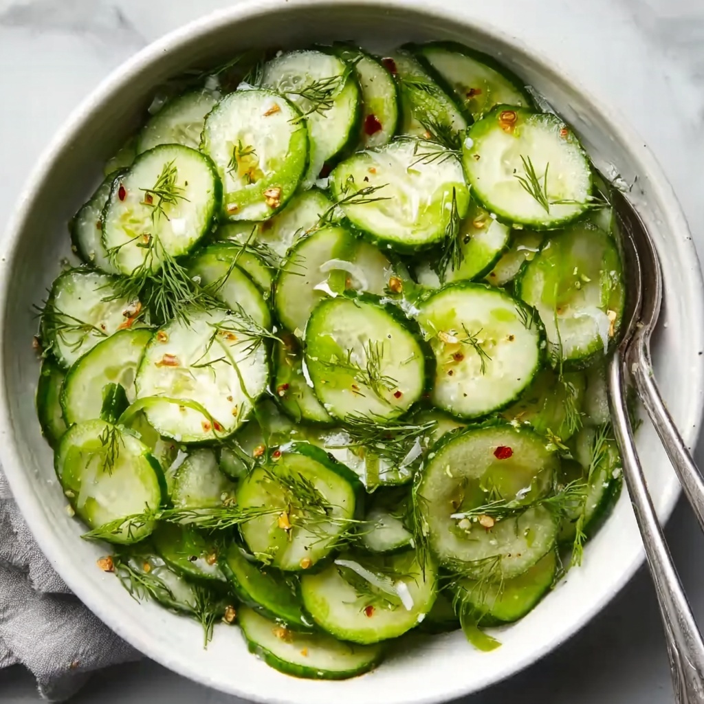 Cucumber Dill Salad Recipe - Recipe Image