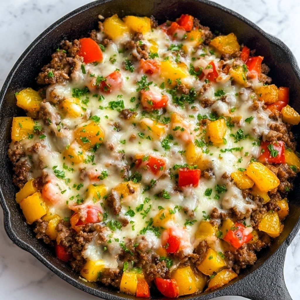 Mexican Ground Beef and Potato Skillet Recipe - Recipe Image