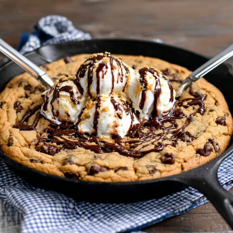 Skillet Chocolate Chip Cookies Recipe