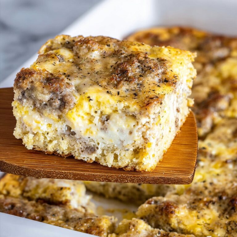 Biscuits and Sausage Gravy Breakfast Casserole Recipe