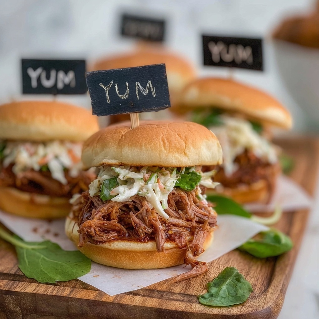 Slow Cooker BBQ Pork Sandwiches Recipe - Recipe Image