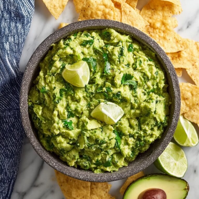 Creamy Cilantro-Lime Guacamole Recipe