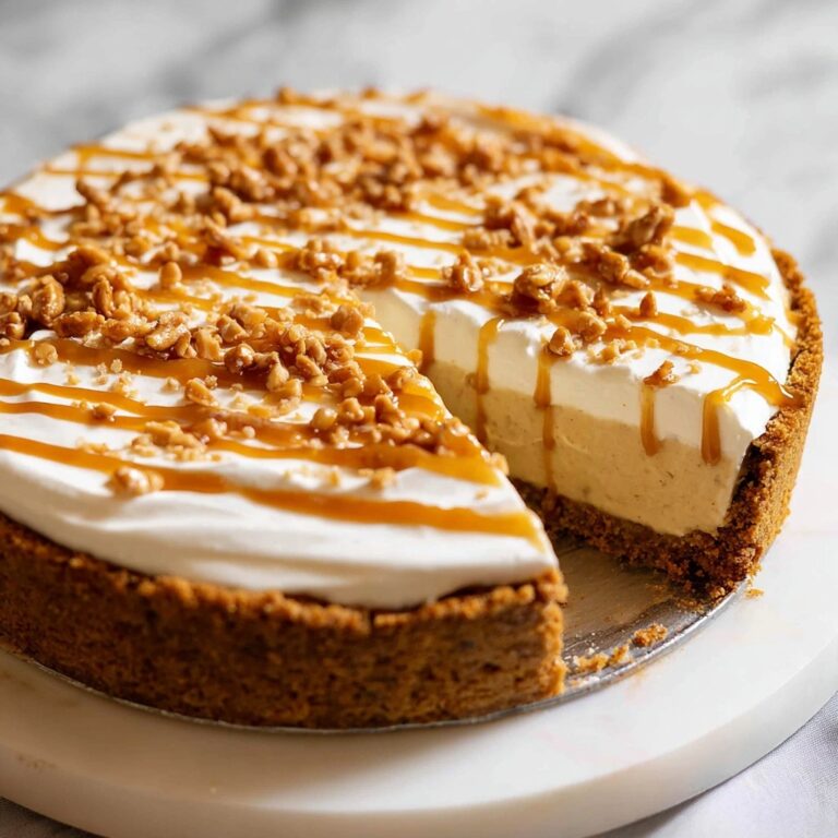 Salted Caramel No Bake Cheesecake Recipe