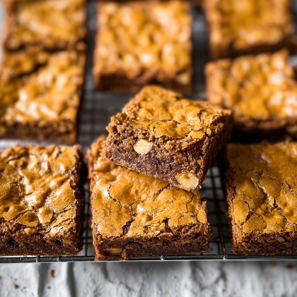 Chocolate Chip Peanut Butter Blondies Recipe - Recipe Image