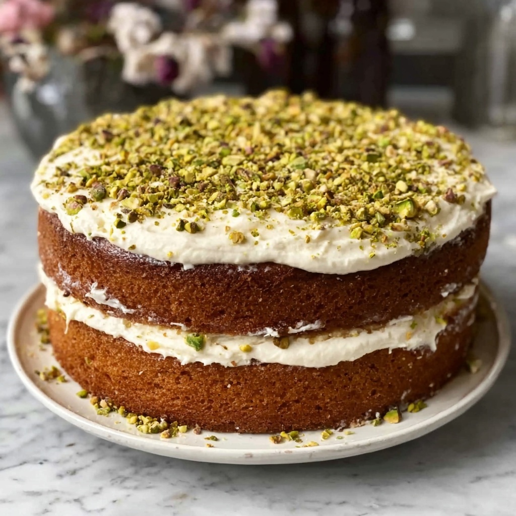 Pistachio, Orange & Ricotta Cake Recipe - Recipe Image