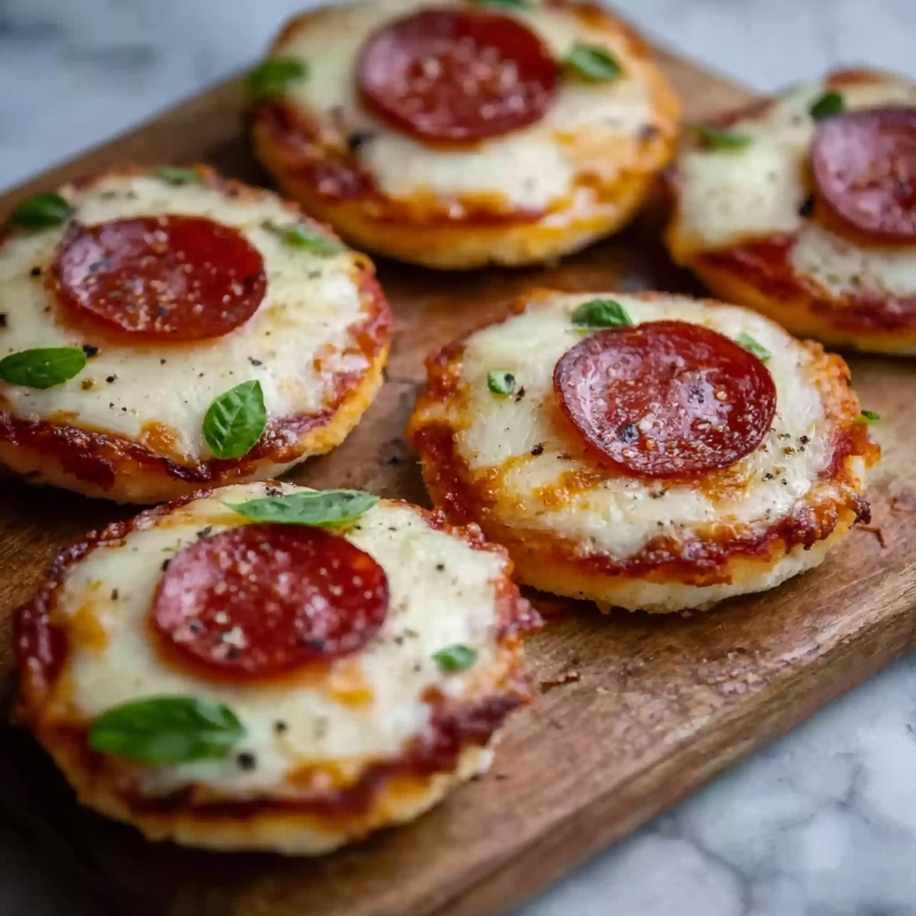 Delicious Pepperoni Mini Pizzas Recipe - Recipe Image