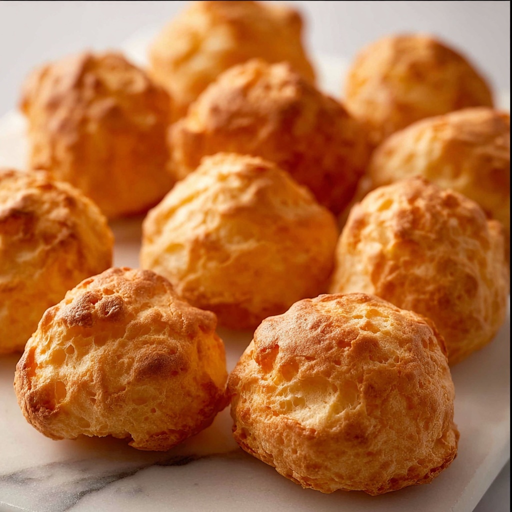 French Cheese Puffs (Gougères) Recipe - Recipe Image