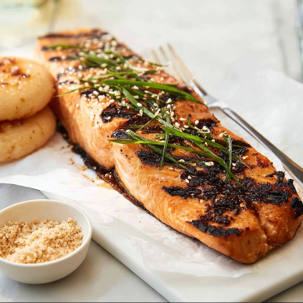 Japanese Miso Salmon Side (BBQ or Bake) Recipe - Recipe Image