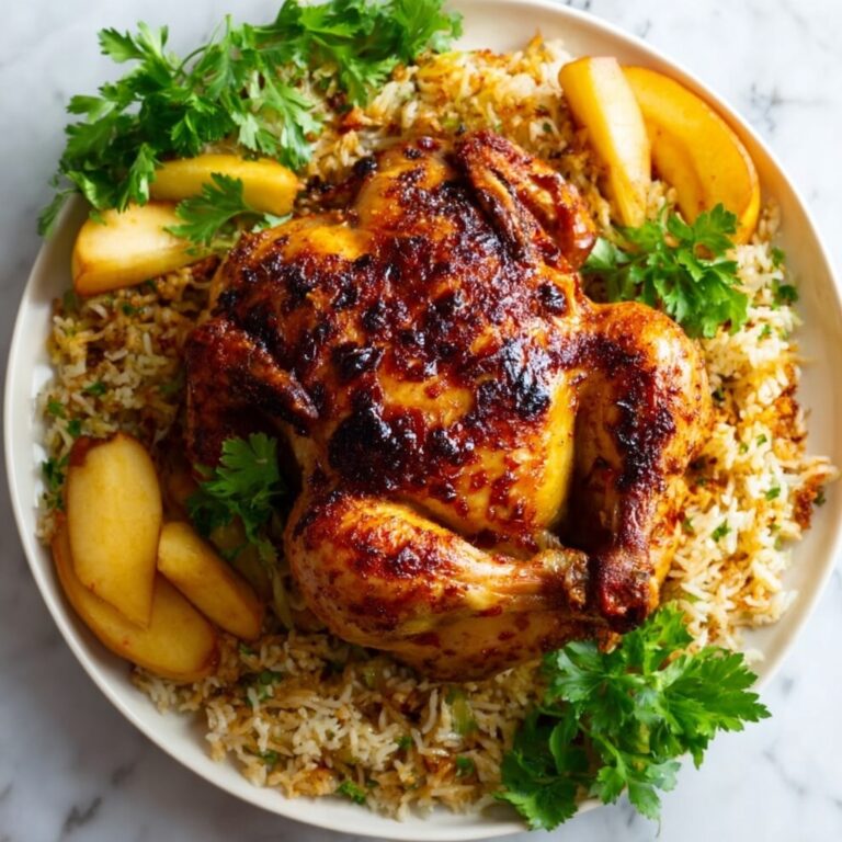 Apple Cider Glazed Roast Chicken Recipe