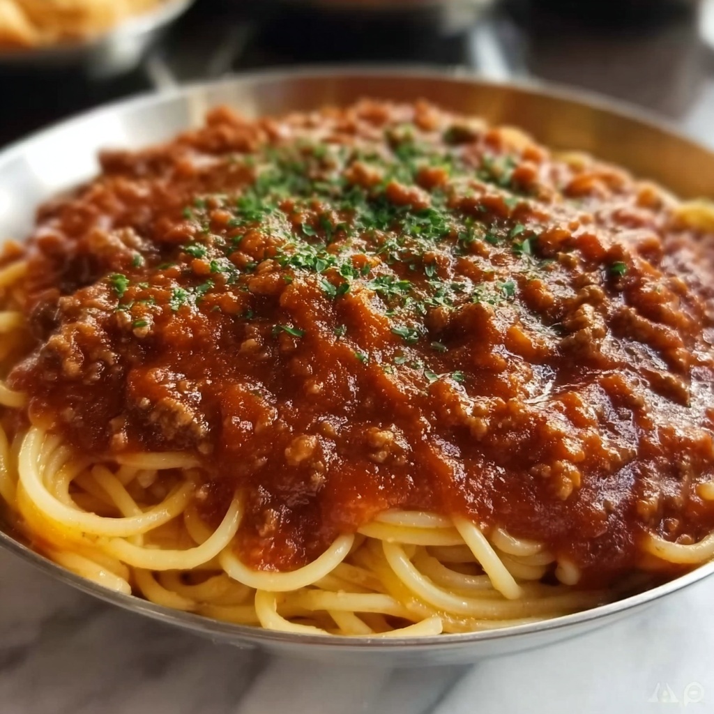 TikTok Spaghetti: The Ultimate Comfort Food with a Creamy Twist Recipe - Recipe Image