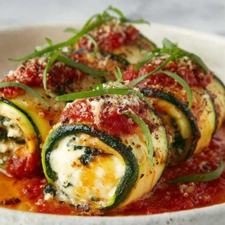 Vegan Zucchini Spinach Rollatini Recipe