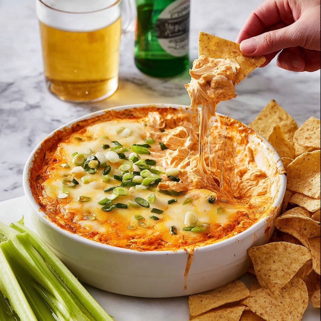 Hot Buffalo Chicken Dip Recipe - Recipe Image