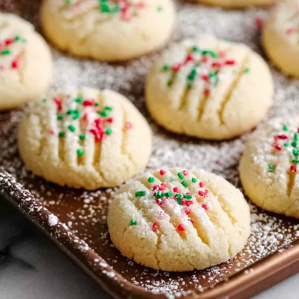 Whipped Shortbread Cookies Recipe - Recipe Image