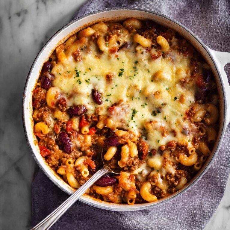 One Pot Chili Mac and Cheese Recipe