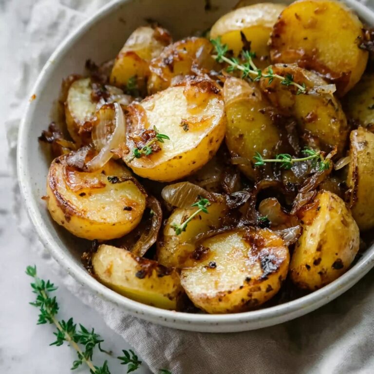Oven-Fried Potatoes & Onions Recipe