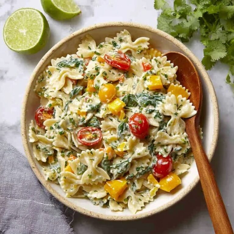 Cilantro Lime Pasta Salad Recipe