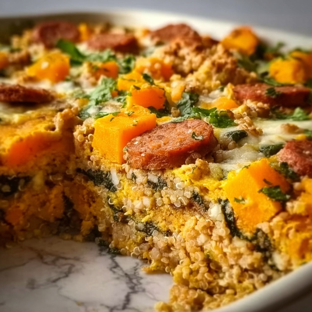 Sweet Potato Hashbrown Breakfast Casserole Recipe - Recipe Image