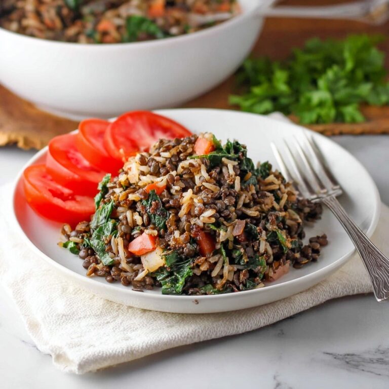 Middle Eastern Lamb and Lentil Rice Pilaf Recipe
