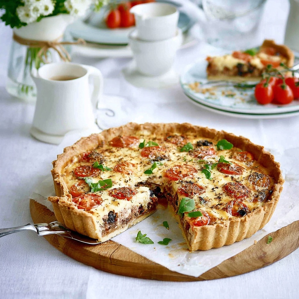 Italian Sausage Quiche Recipe - Recipe Image