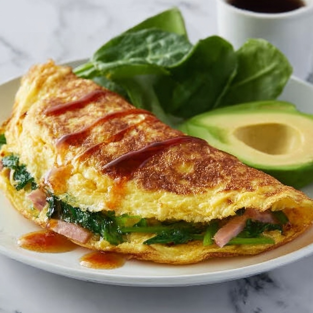 Loaded Breakfast Omelette Recipe - Recipe Image