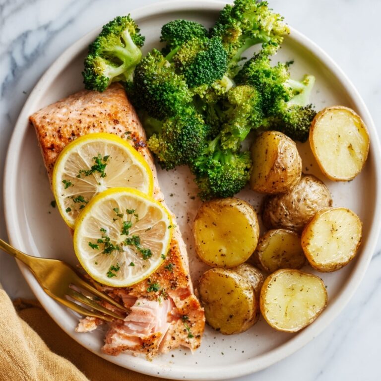 Honey Mustard Salmon Sheet Pan Dinner Recipe