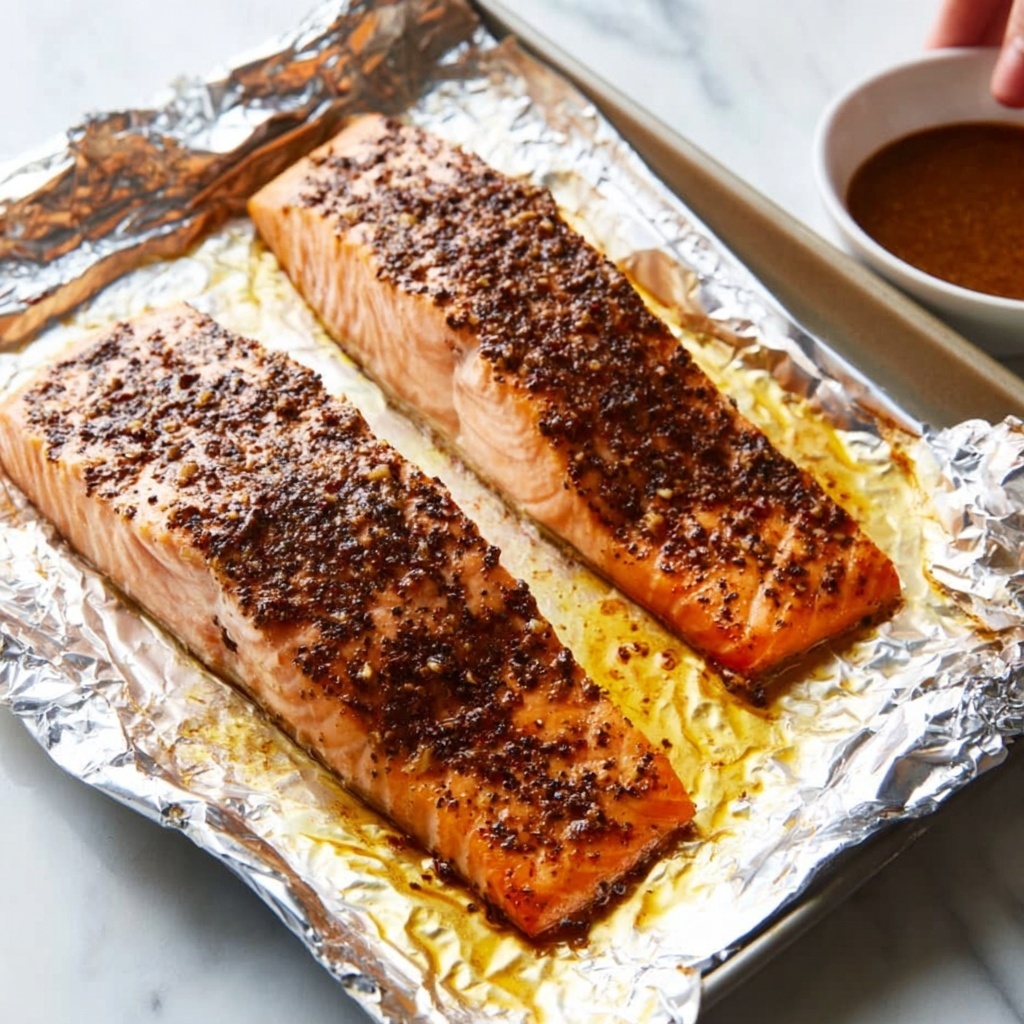 Chili Maple Glazed Salmon Recipe - Recipe Image