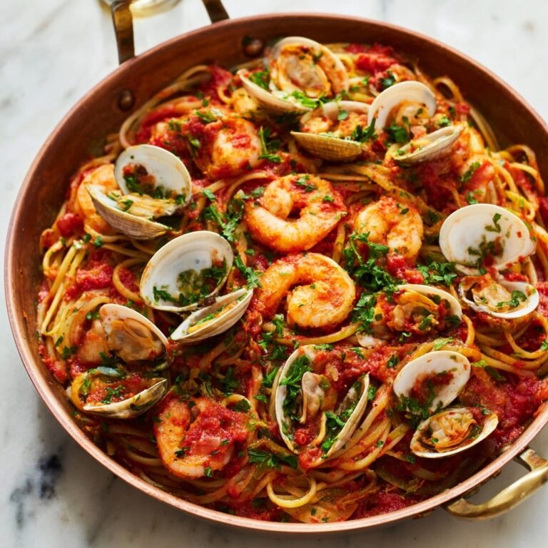 Seafood Fra Diavolo with Bucatini Recipe