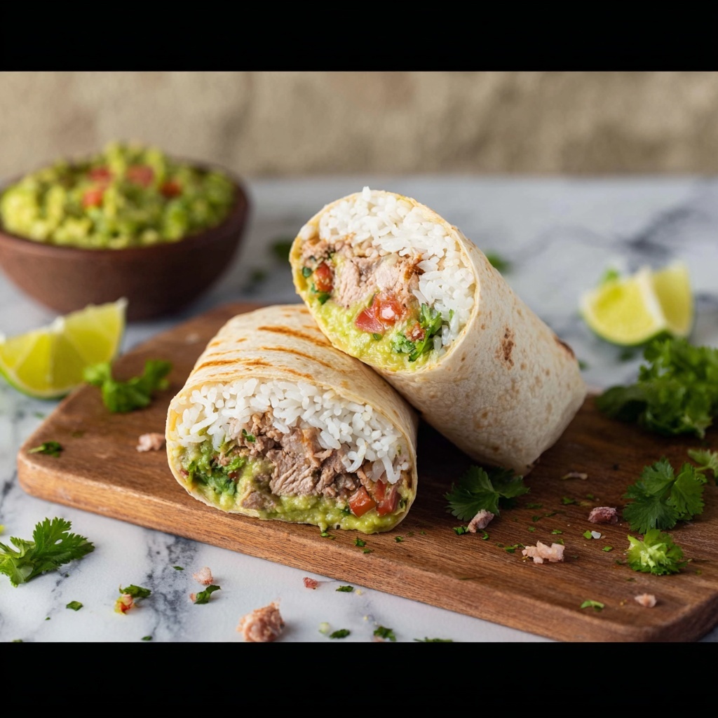 Keto Burrito: Low-Carb, High-Fat Version of the Classic Mexican Favorite Recipe - Recipe Image