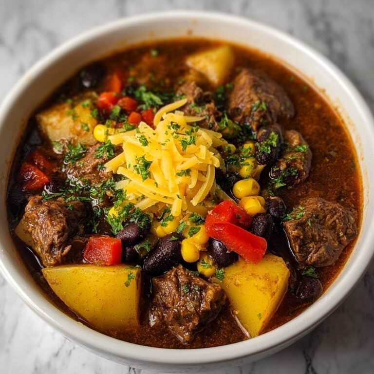 Hearty Slow-Cooked Southwestern Cowboy Stew Recipe