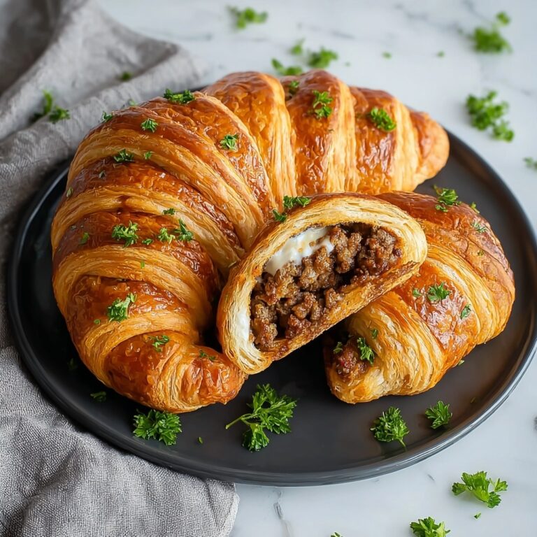 Sausage Cream Cheese Crescents Recipe
